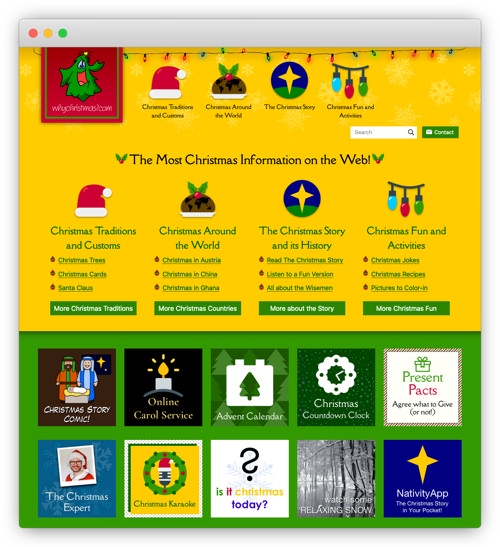 Visit whychristmas.com - the most Christmas information on the web!